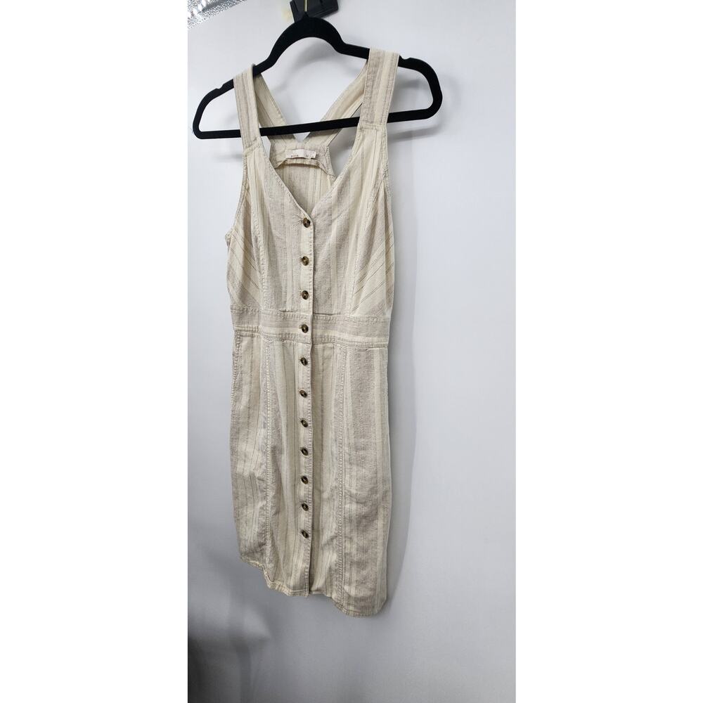 Prana Women's Hemp Organic Cotton Blend Overall Dress Light‎ Weight Medium - Picture 4 of 7